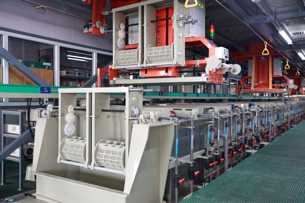 Inside the magnet factory